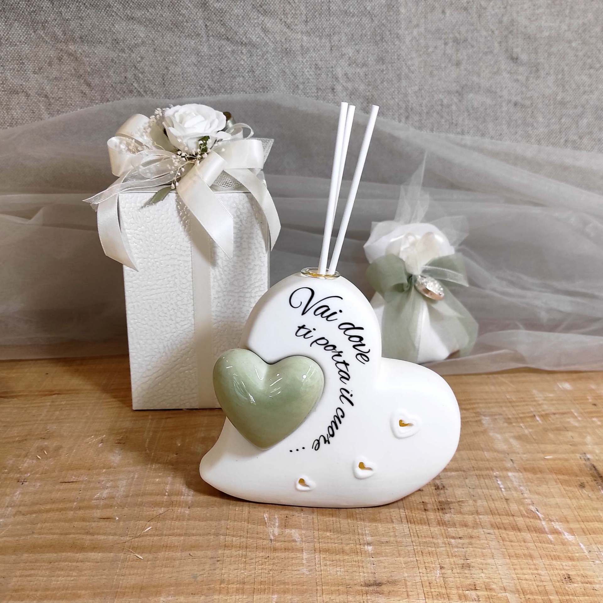 Profumatore Cuore con Frase e LED