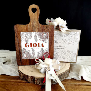 Tagliere Ceramica e Legno - Bomboniera Originale e Utile per Ogni Evento Speciale